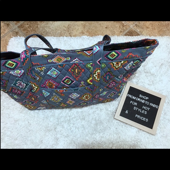 Vera Bradley jumbo tote bag - Picture 2 of 4